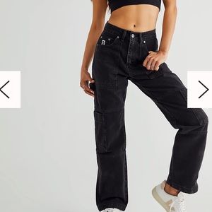 ragged priest cargo jeans